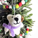 HAPPY BEARS Eco Ornaments - Set of 2