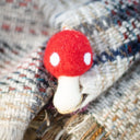 Amanita Mushrooms - Set of 3