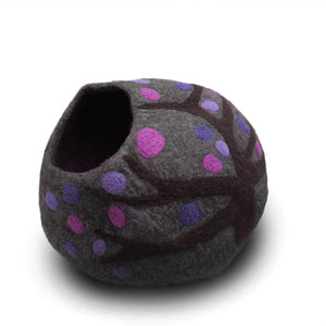 Eco Kitty Cave "Purple Rain"
