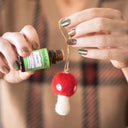 Red Toadstool Ornaments - Set of 3