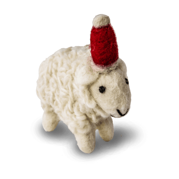 Santa's Sheep - Set of 2