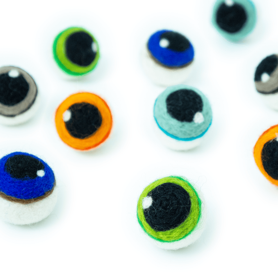 Spooky Eyeball Eco Toys - Set of 5