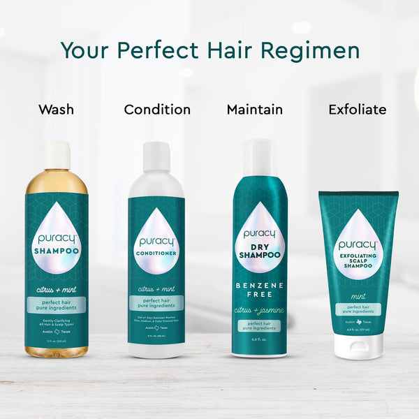 Puracy Dry Shampoo (Benzene & Silicone-Free, Color-Safe)