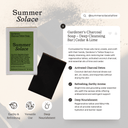 Gardener’s Charcoal Soap – Deep Cleansing Bar | Cedar & Lime