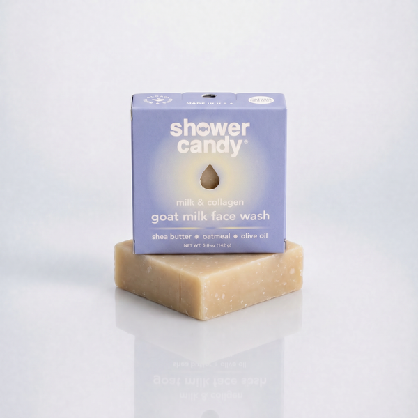 Milk + Collagen Face Wash Bar – Natural Goat Milk Soap