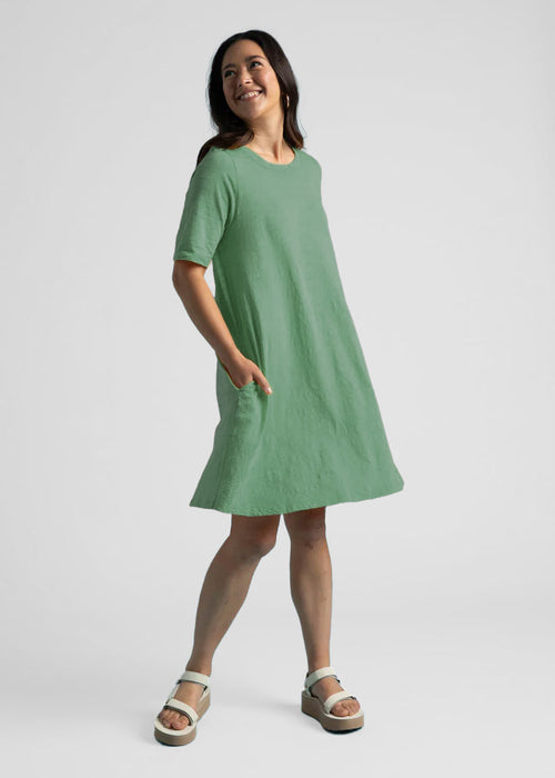Good Tee Dress - Watercress