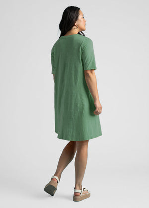Good Tee Dress - Watercress