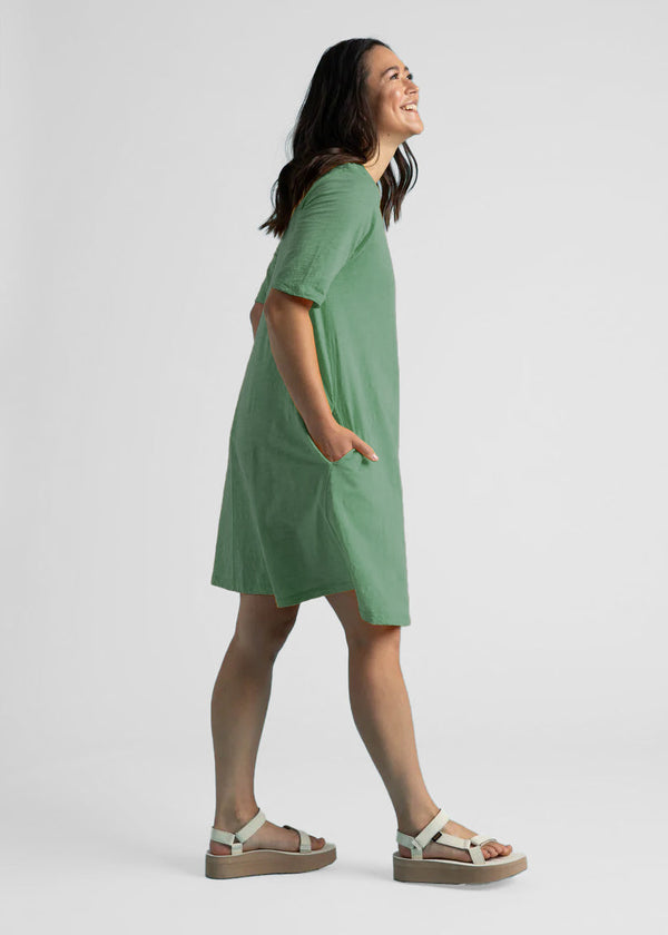 Good Tee Dress - Watercress