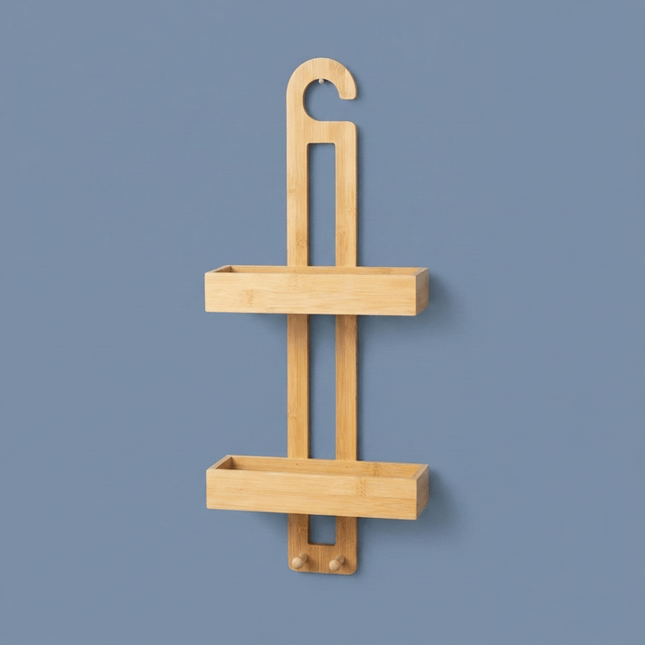 Hanging Bamboo Shower Caddy