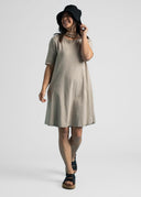 Good Tee Dress - Pebble
