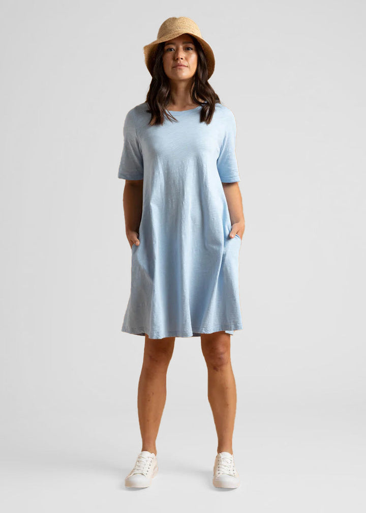 Good Tee Dress - Sky