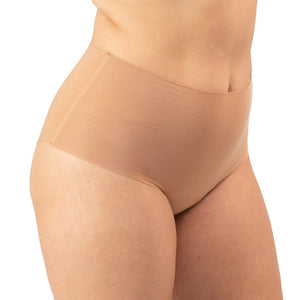 Organic Cotton No Show High Waist Hipster