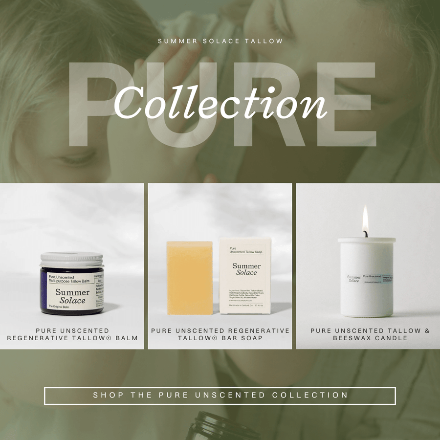 Pure Unscented – Slow Body Care® Collection with Regenerative Tallow®