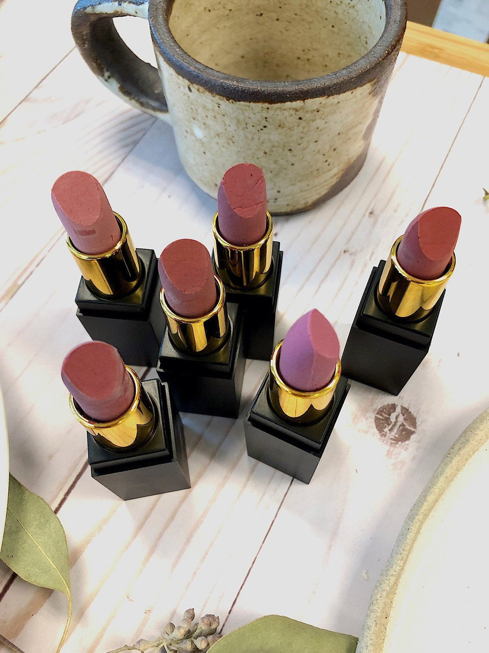 Organic Lipstick / Mineral Lipstick / Organic Makeup / Butter Me Up Organics