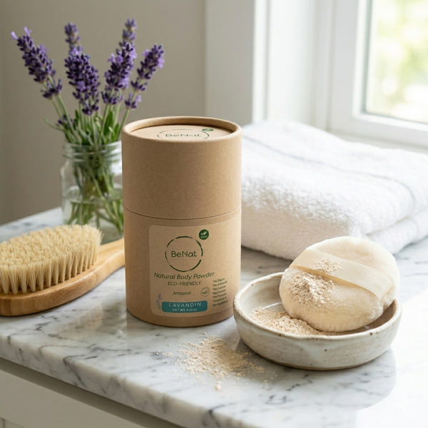 All-Natural Body Powder. Eco-Friendly.