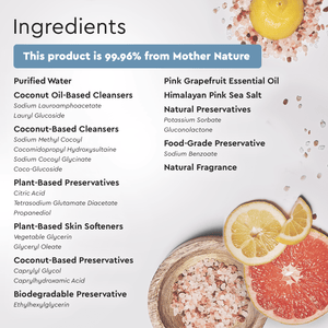 Puracy Natural Body Wash - Acidified, PH Balanced