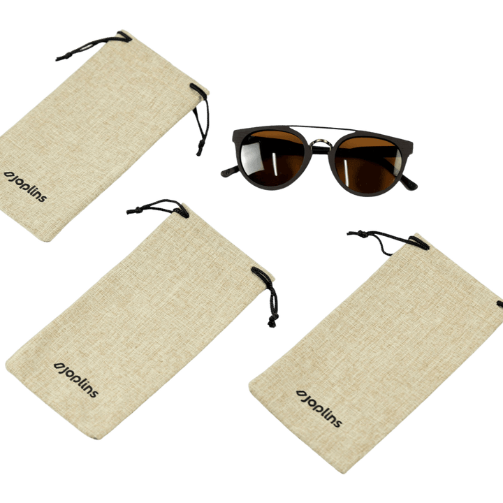Joplins Pouch - Linen Sunglasses Pouches
