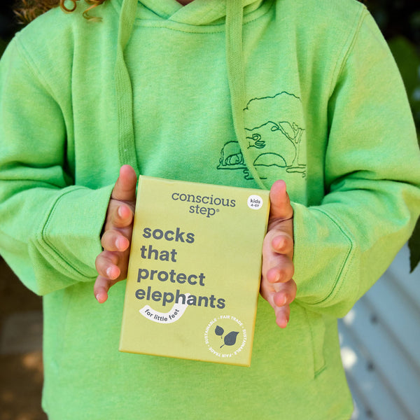 Kids Socks that Protect Elephants