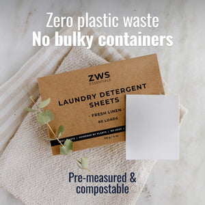 Laundry Detergent Sheets