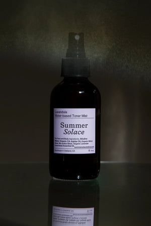 Lavender & White Lotus Toner – Organic Floral Mist | 4 oz (New Formula)