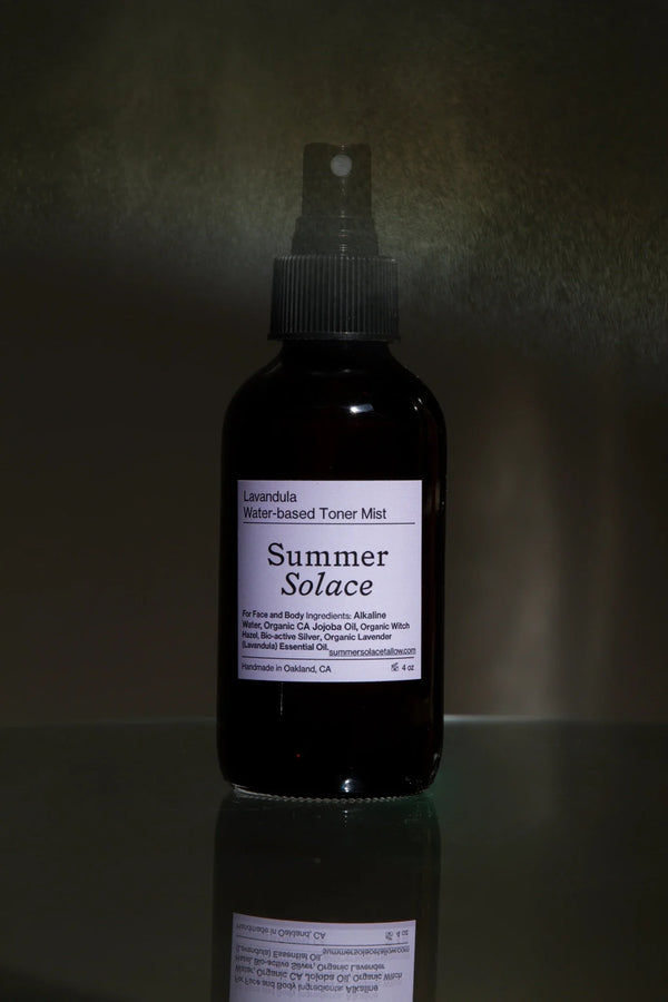 Lavender & White Lotus Toner – Organic Floral Mist | 4 oz (New Formula)