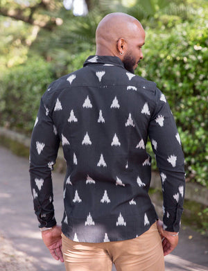 Leo Men's Button Down Shirt- FINAL SALE