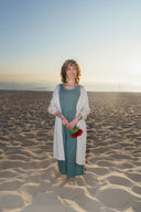 Mariela Duster in Sand Dollar