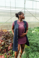 Snap Smock in Cone Denim