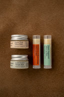 Lip & Temple Balm Set – Compact, Nourishing, Travel-Ready