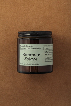 Masculin Féminin Tallow Balm – Frankincense, Patchouli & Hinoki Wood