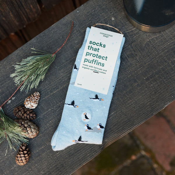 Socks that Protect Puffins