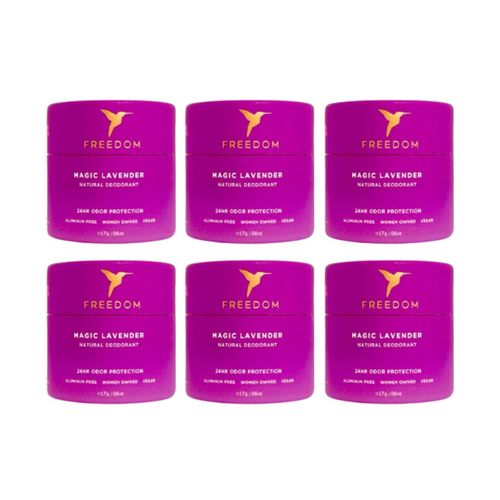 Travel Mini Deodorant - 6 Pack