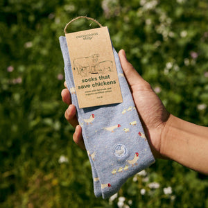 Socks that Save Chickens