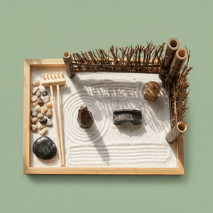 Bamboo Zen Garden Set