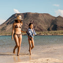 Mini Towel: Agua Blue