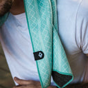 Mini Towel: Tide Agua Blue