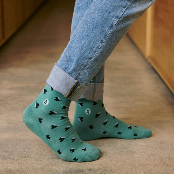 Socks that Support Music