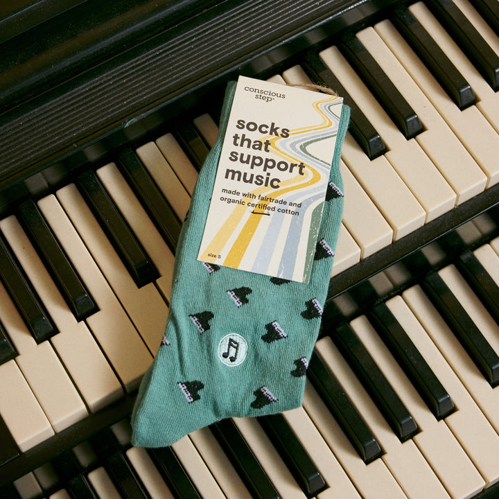 Socks that Support Music