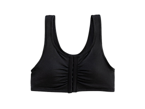 Maia Front Close Bra, Black