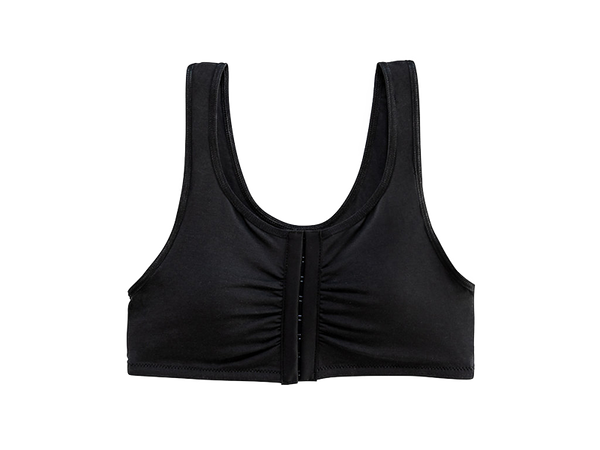 Maia Front Close Bra, Black