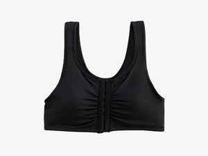 Maia Front Close Bra, Black