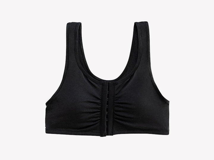 Maia Front Close Bra, Black