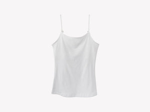 Maia Sustainable Jersey Cami, White
