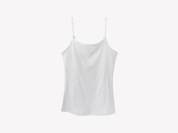 Maia Sustainable Jersey Cami, White