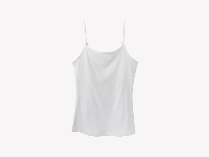 Maia Sustainable Jersey Cami, White