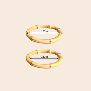 Natural Bamboo Bangle Bracelet