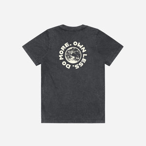 Women's Tee Shirt: Journeys Washed Black