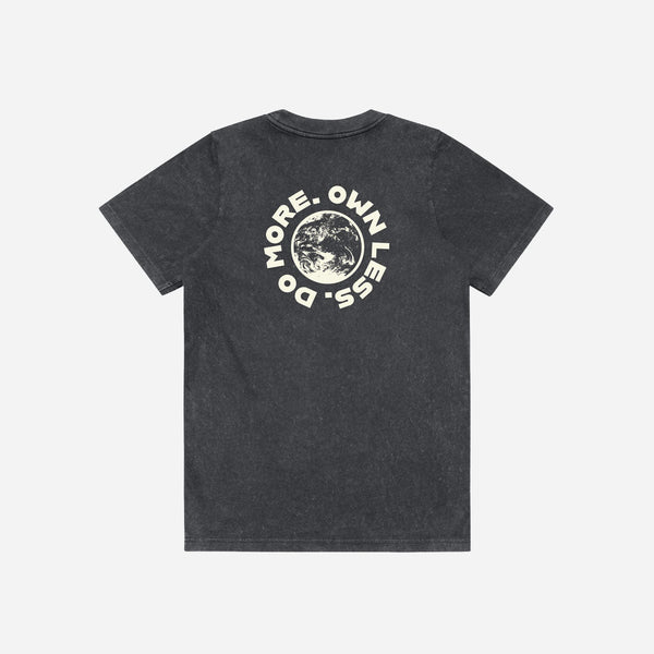Women's Tee Shirt: Journeys Washed Black