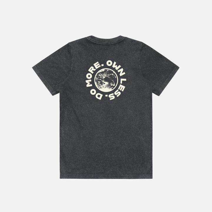 Women's Tee Shirt: Journeys Washed Black