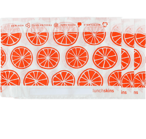 500 Self-Sealing Snack Bags - Orange